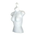 thumbnail image 5 of White Female Hollow Back Mannequin Torso Set & Hanging Hook, S-M Sizes (5 Pack, White), 5 of 5