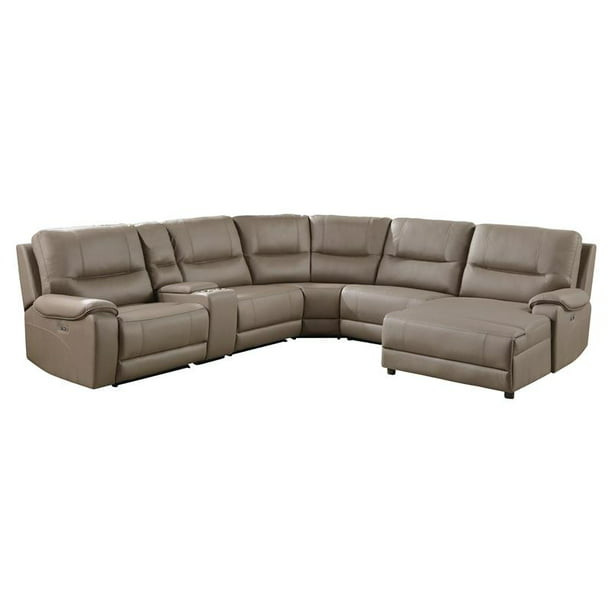 Pemberly Row 6 Piece Right Chaise, Clonmel Charcoal 3 Piece Right Facing Chaise Sectional Sofa