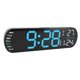 thumbnail image 1 of Reloj De Pared Digital Grande De 13,7 Pulgadas Con Control Remoto, Reloj Despertador Digital Con Alarma Dual Con Pantalla LED Grande, Visualización De Temperatura De Fecha Semana, 1 of 7