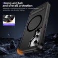 thumbnail image 6 of Decase Magnetic case for Samsung Galaxy S23 FE Case,Built-in Kickstand,Compatible with Mag-Safe, Dual-Layer Protection Military Grade Protective Phone Case for Samsung Galaxy S23 FE,Black, 6 of 7