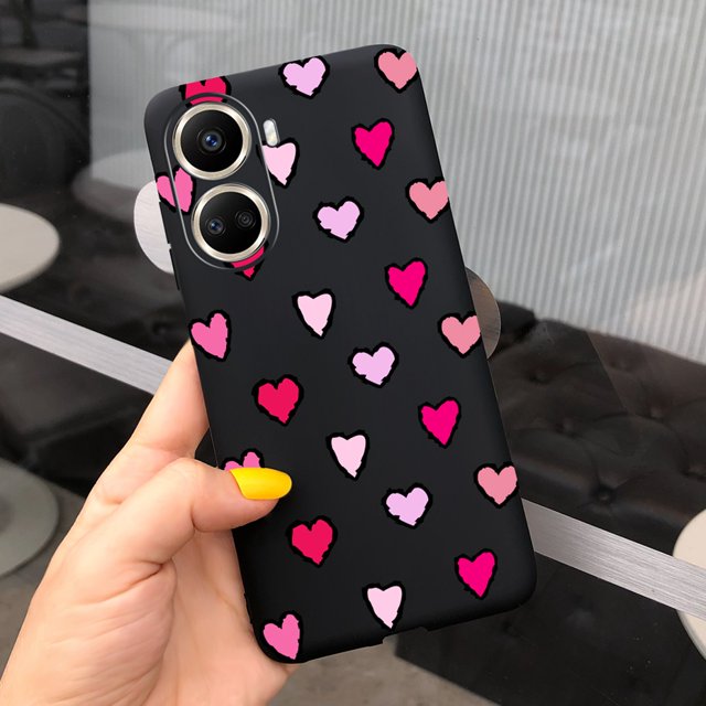 Cute Silicone Case For Huawei Nova 10 SE 2022 Fashion Girl Flower Phone Case For Huawei Nova 10 Pro Nova10 10Pro Soft Back Cover Pink Blue Huawei Nova 10