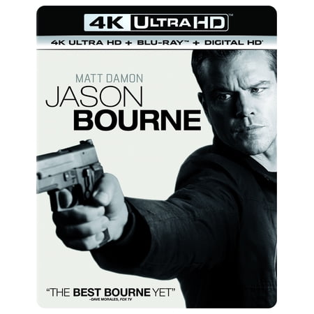 Jason Bourne (4K Ultra HD + Blu-ray + Digital Copy)