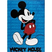 Mickey Mouse Raschel Plush Throw Blanket 40"x50" TT