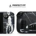 thumbnail image 5 of Design Skinz Compatible Steam Deck Skin Decal Protective Vinyl Cover Natural Black White MarbleStone, 5 of 5
