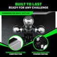 thumbnail image 3 of Enganche para remolque Tri-Ball Mount Rhino USA con gancho, grillete y candado, 3 of 7