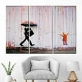 thumbnail image 3 of Rain Poster, Graffiti Printed, Street Art Canvas, Banksy Canvas, Street Graffiti Poster, Umbrella Art, Kids Art, Color Rain Art Canvas, Canvas Wall Decor - 4P-Rolled Canvas, 3 of 9