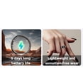 thumbnail image 3 of Smart Health Tracker Ring, Compatible with IOS and , Health Tracking Ring with Temperature Detection, Waterproof Fitness Ring for Sleep Monitoring, 3 of 7