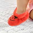 thumbnail image 4 of EeaseMX 1 par de zapatos con suela antideslizante para niños pequeños, adorables zapatos de calabaza para antes de caminar, para invierno y otoño (crecimiento interno de 10 cm)., 4 of 7