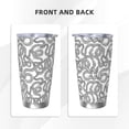 thumbnail image 3 of Goofa Snake for 20 oz Skinny Tumbler Stainless Steel Coffee Mug Slim Vacuum Insulated Travel Cup Car Cup-Straw Three-piece Set, 3 of 8