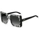 thumbnail image 1 of Gafas de sol Missoni MIS 0089/S 1EI con estampado negro gris para mujer, 1 of 1