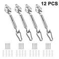 thumbnail image 1 of 12 accesorios para toldo de cuatro esquinas de acero inoxidable de 6 mm. Xemadio 2034202, 1 of 9