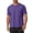 #7-Purple, variant on Men's Short Sleeve T Shirt Solid Color Athletic Running Gym Training Top Breathable Moisture Wicking Casual Sportswear Purple XXXXXL Gifts for Father