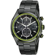 Citizen Men's Drive Classic Chronograph Black Stainless Steel Watch CA0435-51E
