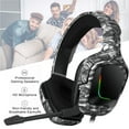thumbnail image 1 of pitrice Gaming Headset Stereo Gaming Headset Comfortable with Microphone Head-mounted Desktop Computer Accessories No.2, 1 of 1