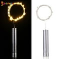 thumbnail image 2 of Spencer 8Pack 20 LED Wine Bottle Cork String Light, 6.56ft 2m Copper Wire Starry Lights for Bottle DIY Table Decoration Christmas Wedding Party "Warm Yellow", 2 of 9