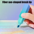 thumbnail image 4 of Aodebiao Glitter Scented Highlighters,Chisel Tip Pastel Markers for Note Taking, Journaling, Color Coding, DIY Planner Supplies, Smooth Writing, Non-Smudge, Quick-Dry, Bling Gel Pens for , Study, Art, 4 of 7