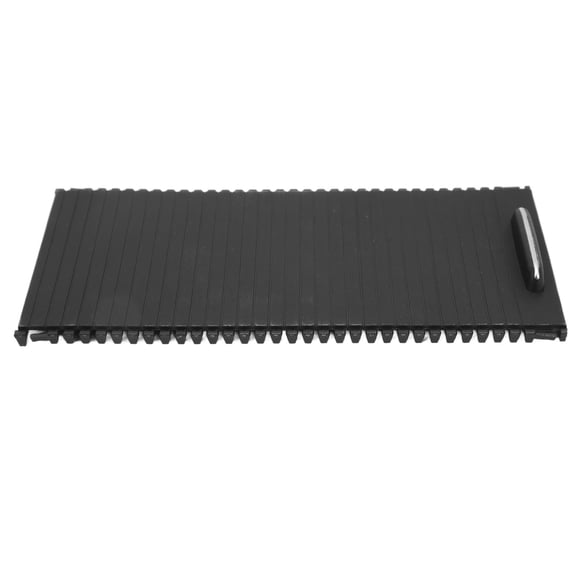 Almohadilla de cubierta de consola central automática, persiana enrollable de consola central, panel deslizante para portavasos, persianas deslizantes, diseño a prueba de futuro