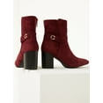 thumbnail image 2 of C. Wonder Women's Lailah Microsuede Heeled Booties, 2 of 5