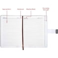 thumbnail image 5 of Diario de contraseña creativo con cerradura, diario de cuero de PU con cerradura de combinación Cuaderno de contraseña Diario de bloqueo (Estilo 1), 5 of 5