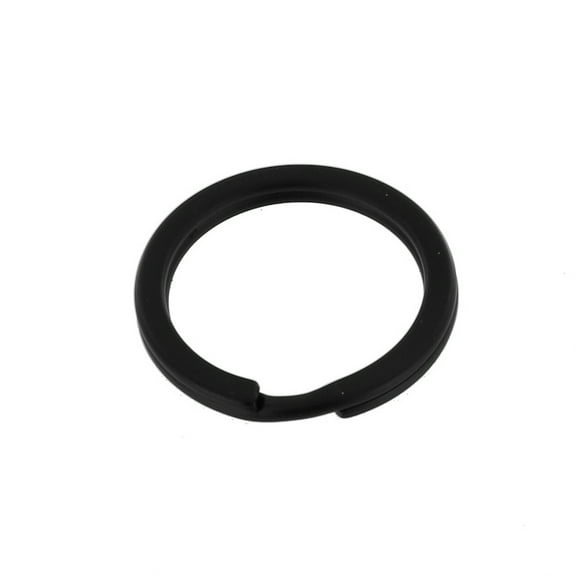 B2020 PVD Black Matte, Key Ring, Solid Iron, Multiple Sizes