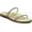 Pale Lime, variant on Vionic Women's Prism Gold Metallic Leather Sandals 10M