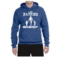 thumbnail image 2 of Wild Bobby,Like Father Like Sons Boy Dad Daddys Boy Gift, Father's Day, Unisex Graphic Hoodie Sweatshirt, Vintage Heather Blue, 2XL, 2 of 3