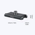 thumbnail image 3 of Magnetic Quick Release 1/4 Top Cover Stainless Steel - Action For Insta360, 3 of 8