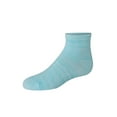 thumbnail image 3 of Hanes Girls Ankle Socks, 10 Pairs, ComfortSoft Lightweight, Stretch, 3 of 5
