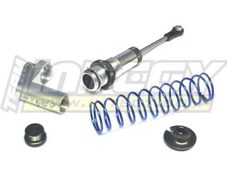 1 L=108mm T3845SILVER.1 Integy RC Model MSR4 Shock w// Piggyback for E//T-Maxx