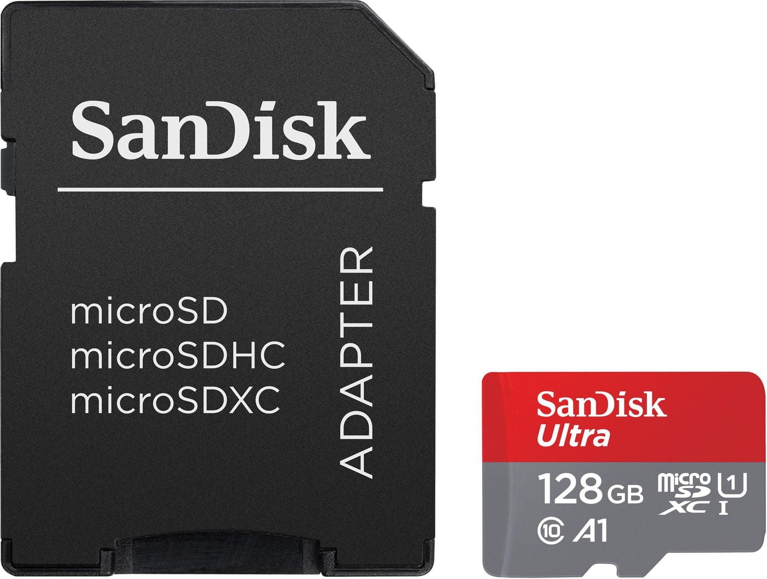 SanDisk 128GB Ultra® microSDXC ™ UHS-I memory card, The SanDisk Ultra microSD