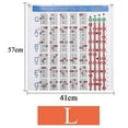 thumbnail image 5 of Feuille d'Accords d'Apprentissage Guitare Basse 4 Cordes Tableau Note Exercice de Doigt, 5 of 5
