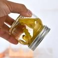 thumbnail image 4 of ACDANC 2026 New Mason Jar Wide Mouth Mason Cup Fruit Canned Cup Handmade Juice Jar Sealed Drink Bottle,Canning Jar Glass Cup 150Ml for Juice, Smoothie, Tea, Coffee, Cold Drinks, Dessert, 4 of 6