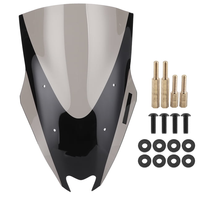 Parabrisas elevado de repuesto para motocicleta Yamaha NMAX 125/155 2015-2018 (marrón)