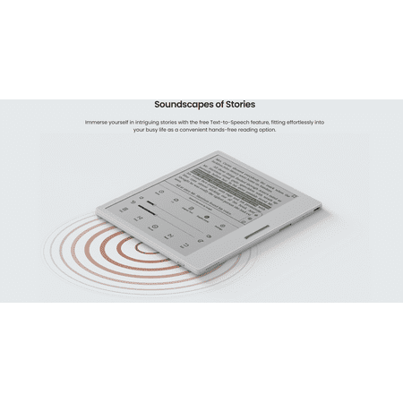 BOOX - 7" Go E-Reader - 2024 - 2024 - White
