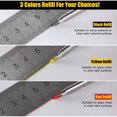 thumbnail image 4 of Solid Construction Pencil with Sharpener Deep Hole Carpenter Pencils Marking Tool for Glass, Ceramic, Hardened Steel, Wood, 4 of 5