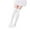 White, variant on Xunlbb Winter SocksGirls Socks Solid Color High Tube Socks Middle Tube Socks Over Knee Long Socks Christmas Gift Sizes S-L