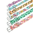 thumbnail image 5 of Beirui Floral Printed Pet Dog Collar Nylon Adjustable for Small Medium Large Dogs, 5 of 10