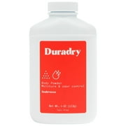Duradry Body Powder, Seabreeze, 4 oz – Sweat Defense & Odor Control, Talc-Free