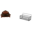 thumbnail image 1 of Muebles En Miniatura, Sofá, Silla Y Cesta Colgante De Pared, Estante Flotante, Organizador De Metal Para Micropaisaje, Decoración De Cocina, Baño Y Sala De Estar., 1 of 8