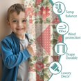 thumbnail image 3 of Blackout Kids Curtains,Pioneer Flower Floral Print Pattern Childrens Insulated Curtains Set Of 2,Bedroom Essentials,Toddler Room Decor 42"x54", 3 of 5