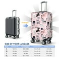thumbnail image 6 of Haiem Cat Luggage Cover Printed Suitcase Covers for Luggage Elastic Washable Suitcase Protector Fits 18-32 Inch Luggage-X-Large, 6 of 9
