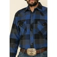 thumbnail image 4 of Resistol Men's Montreal  Plaid Long Sleeve Western Shirt - R6F010-S030, 4 of 5