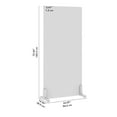 thumbnail image 3 of Bush Business Furniture 34W x 72H Freestanding Privacy Screen in Beige, 3 of 6