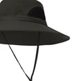 thumbnail image 3 of 2 piezas de sombreros de sol de ala ancha para hombre y mujer, gorra de pesca de verano ajustable - Ejército Verde militar + gris oscuro, 3 of 9