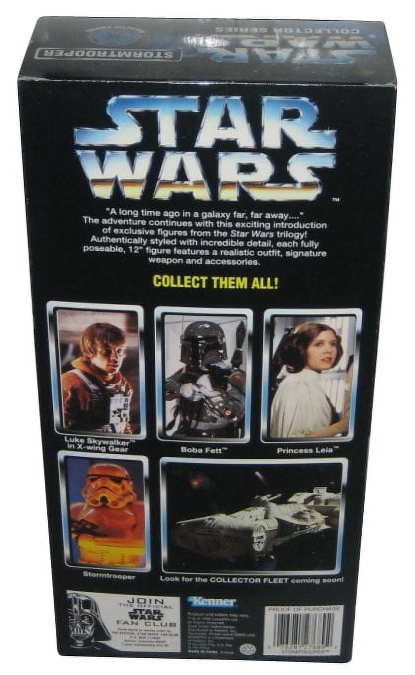 star wars collecter series 1996 storm trooper galactic empire action figure.
