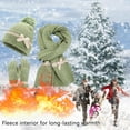 thumbnail image 2 of SUXIAN Women's Winter Scarf Set Bow Decorated Hat Scarf Gloves Green One Size, 2 of 7