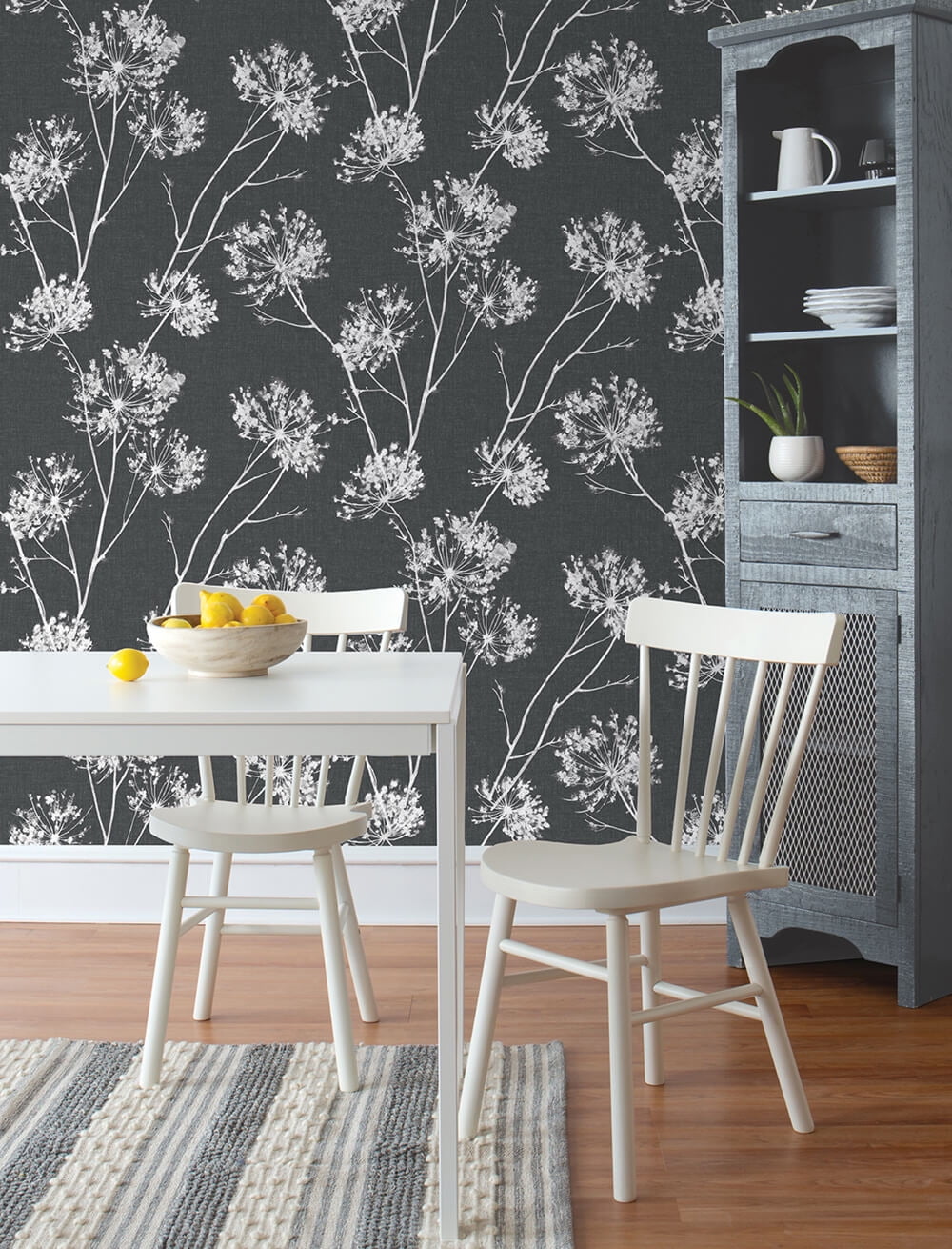 NextWall One O'Clocks Peel and Stick Wallpaper