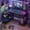 Black, variant on CONCETTA 53 inch L-Shaped Gaming Desk, Reversible Design with LED Lighting, Power Outlets and Double-Tier Storage, Black for Home Office