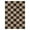 Brown/Black, variant on Hasoo Large Washable Rug 9' x 12' Area Rug for Living Room Easy Jute Checker Non-Slip Neutral Indoor/Outdoor Decor Carpet, Black/White