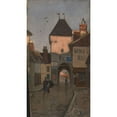 thumbnail image 2 of Frederik Collett 12x18 Gold Ornate Wood Frame and Double Matted Museum Art Print Titled - From Moret-Sur-Loing, 2 of 4